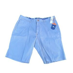 Tommy Bahama Bedford & Sons Shorts Blue Diablo Mens 38 Corduroy Cotton Blend